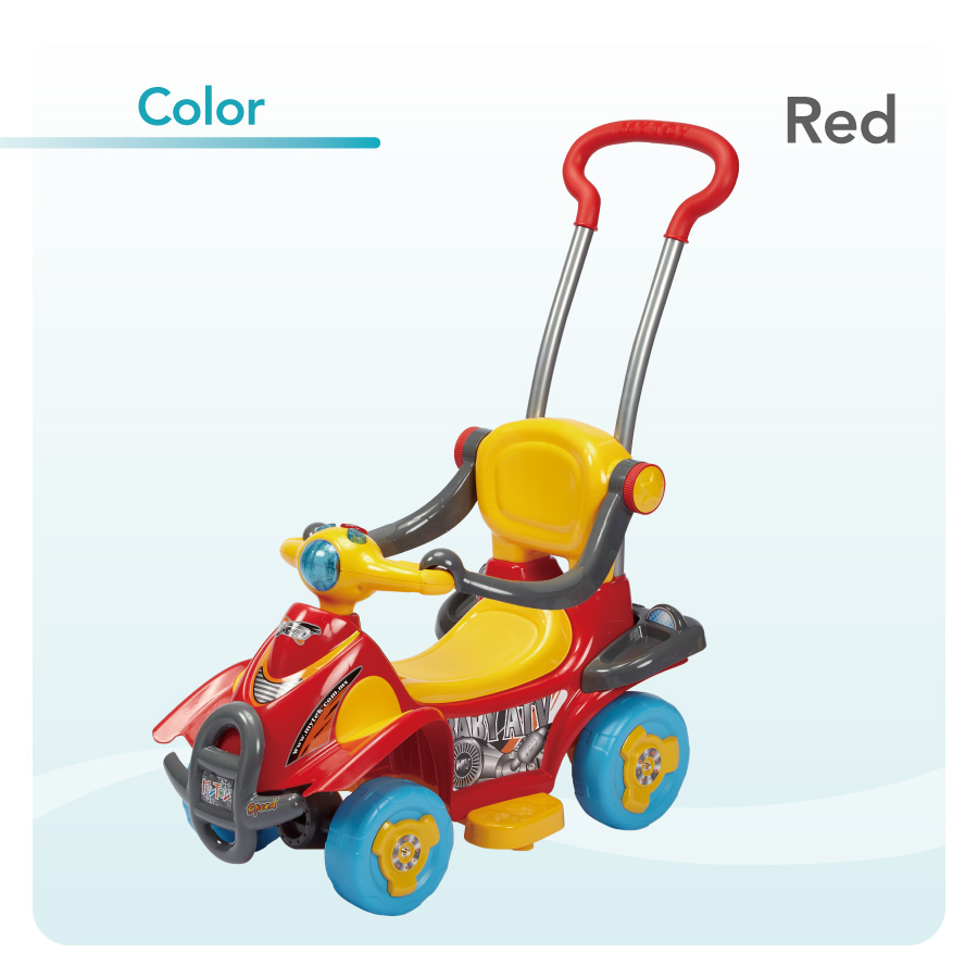 CARRITO BABY ATV MOD MY-5204R2 ROJO - Código: MY-5204R2 | Compra en Guadalajara