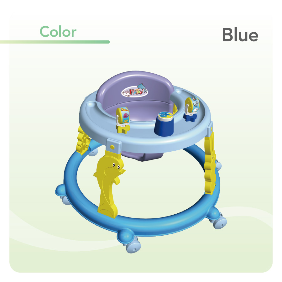 ANDADERA MYTEK CON FLAUTIN MOD MY-5509B8 AZL - Código: MY-5509B8 | Compra en Guadalajara