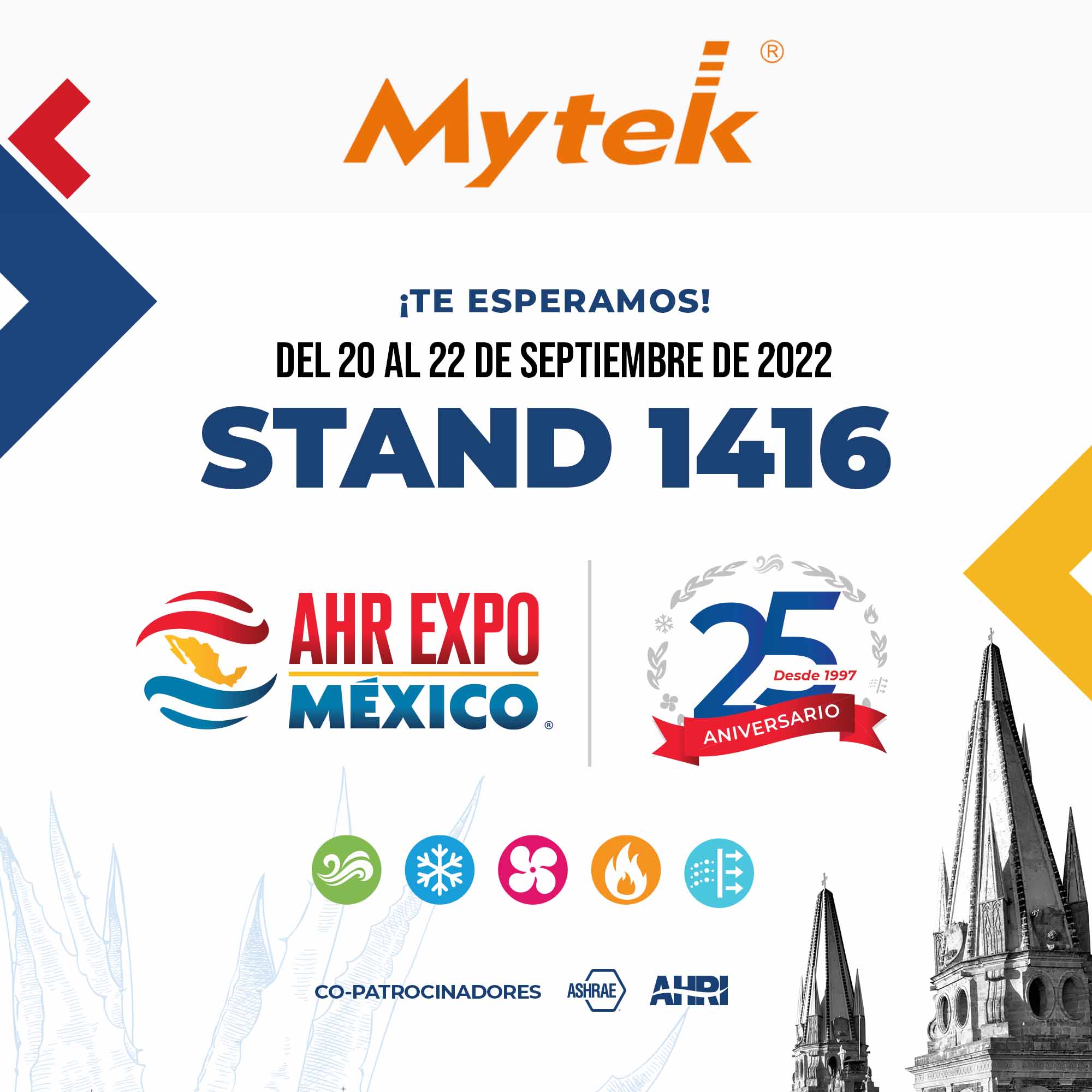 MYTEK PARTICIPARÁ AHR EXPO-MÉXICO® 2022 