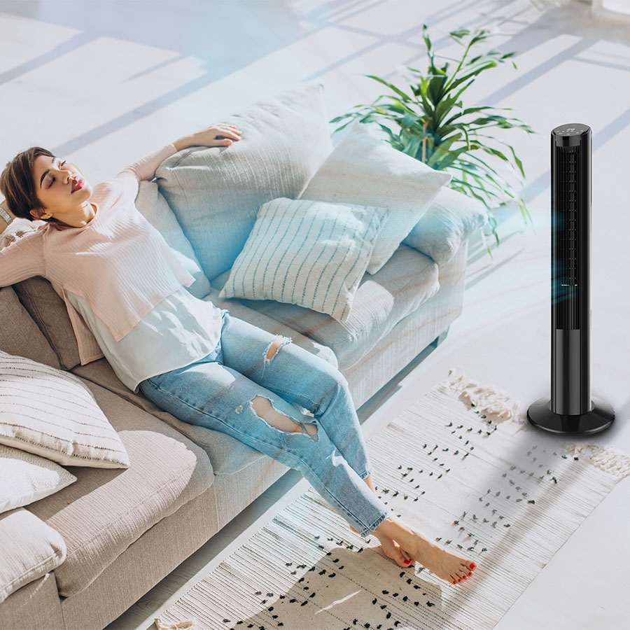 40-Inch Tower Fan, Model 3432 | Personalized Comfort | Mytek