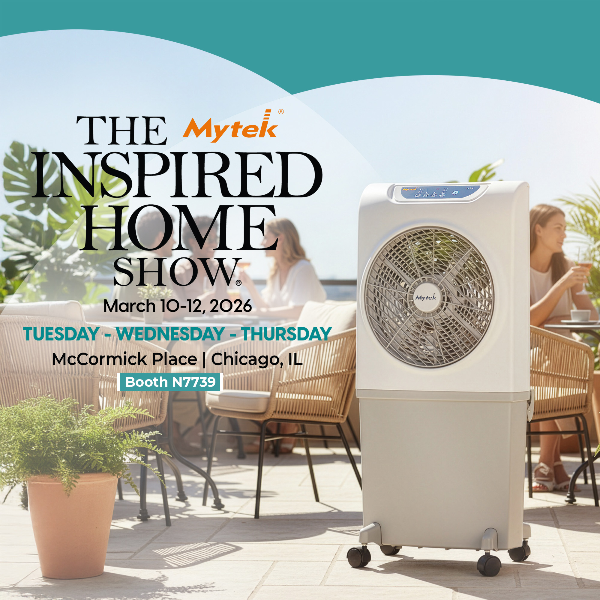 Mytek International Inc. Brings Flexible Cooling and Air Movement Solutions to The Inspired Home Show 2026